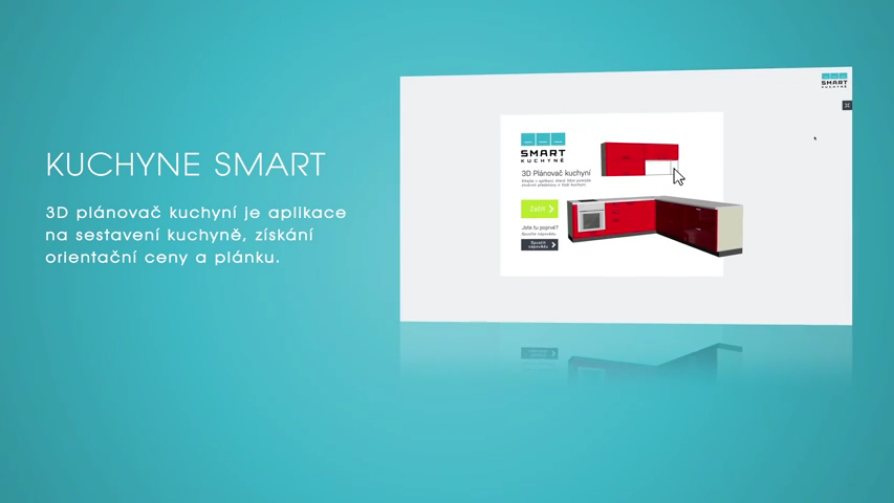 3D kuchyně smart - Beta verze